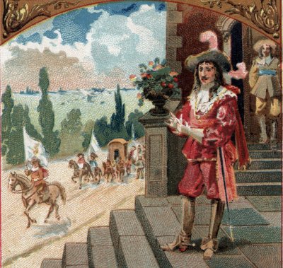 Louis XIII (1601-1643) a passé la nuit du 5 juin - French School