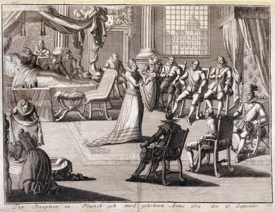 Louis XIII est né le 27 septembre 1601. - French School
