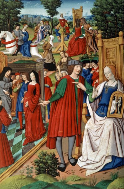 Louis XII et Anne de Bretagne - French School
