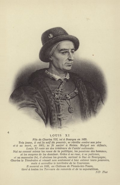 Louis XI de France - French School