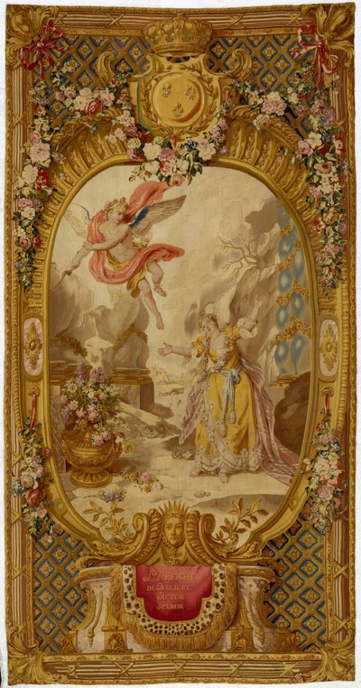 Tapisserie des Gobelins de Louis XV de la série "Scènes d