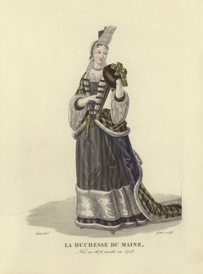 Louise Bénédicte de Bourbon, duchesse du Maine - French School