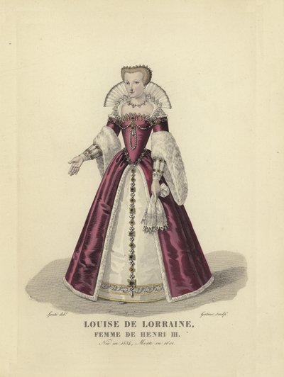 Louise de Lorraine, épouse du roi Henri III de France - French School