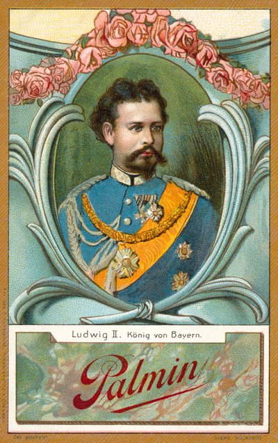 Ludwig II, roi de Bavière - French School
