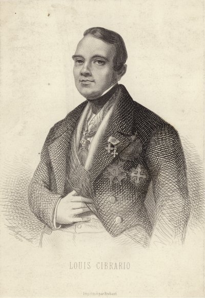 Luigi, comte Cibrario, historien et politicien italien - French School