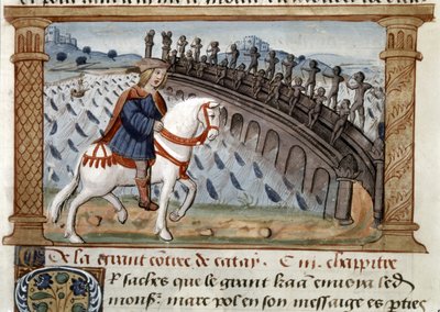 MARCO POLO: Illustration de "Livre de Marco Polo" - French School