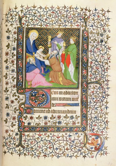 Adoration des Mages, Horae française - French School