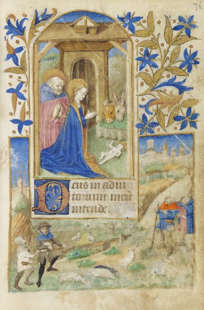 La Nativité, 1464 - French School