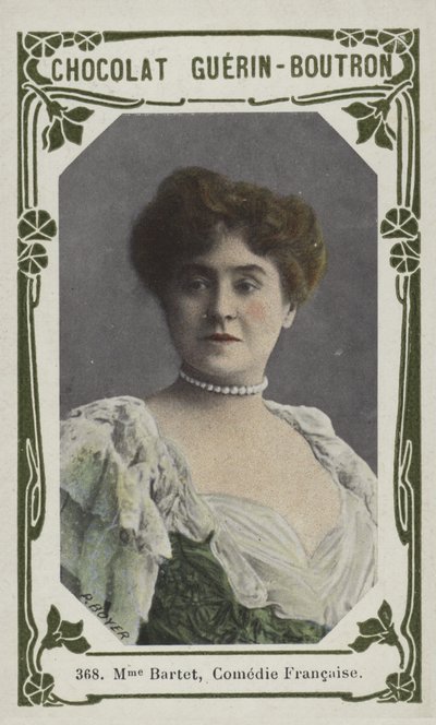 Madame Bartet, Comédie Française - French School