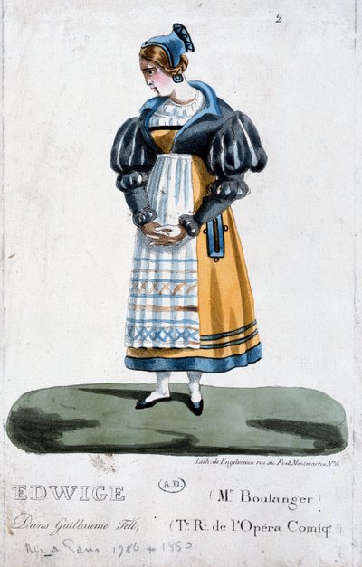 Madame Boulanger dans le rôle d
