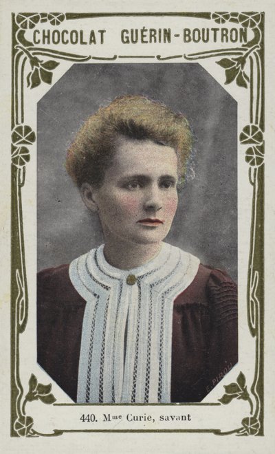 Madame Curie, savant - French School