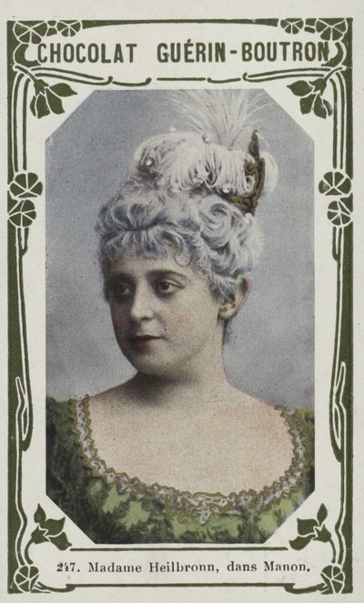 Madame Heilbronn, dans Manon - French School