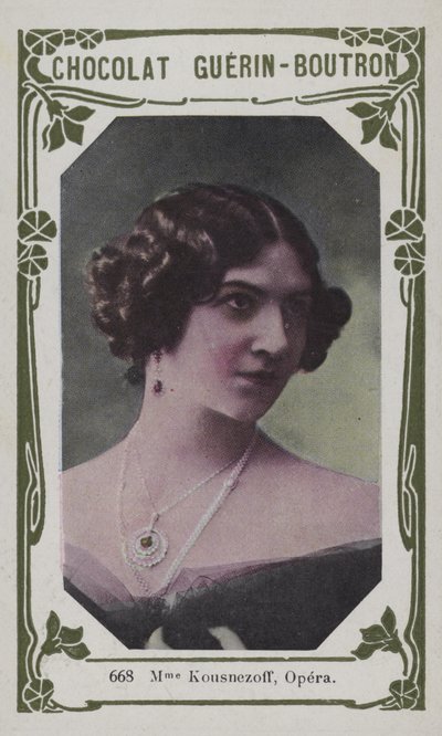 Madame Kousnezoff, Opéra - French School