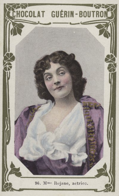 Madame Réjane, actrice - French School