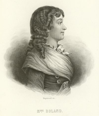 Madame Roland - French School