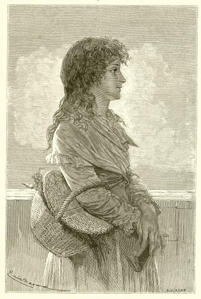 Madame Roland dans son enfance - French School