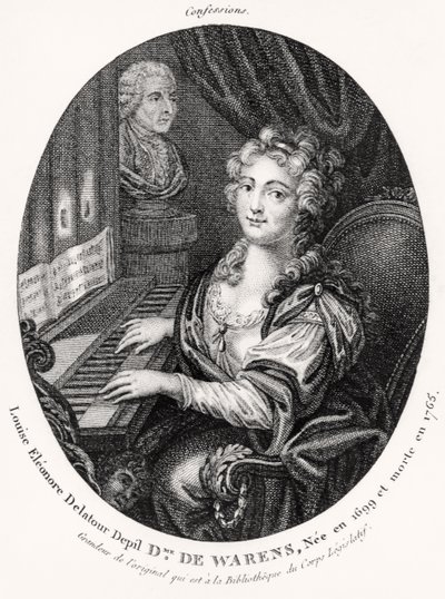 Madame de Warens - French School