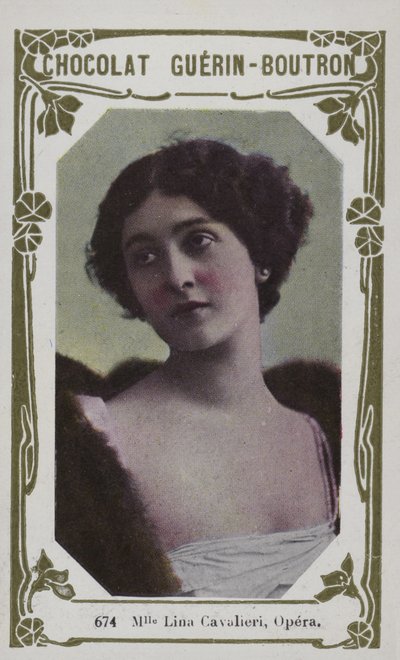 Mademoiselle Lina Cavalieri, Opéra - French School