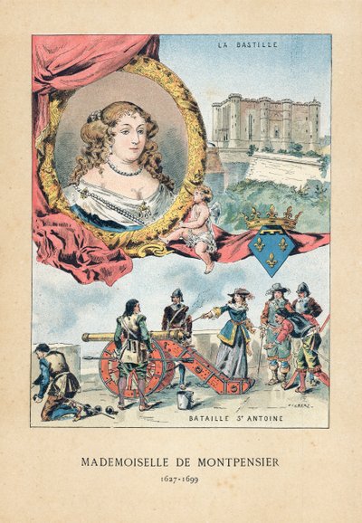 Mademoiselle de Montpensier - French School