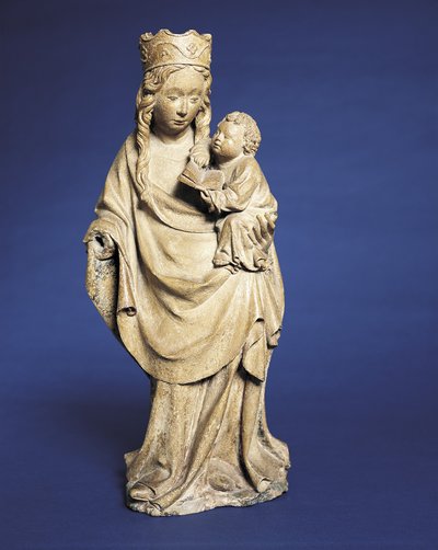 Madone et enfant, premier quart du XVe siècle - French School