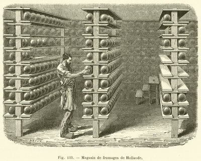 Magasin de fromages de Hollande - French School