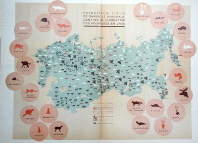 Principales zones de chasse et centres de l