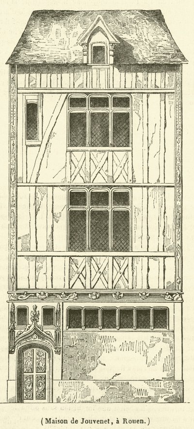 Maison de Jouvenet, à Rouen - French School