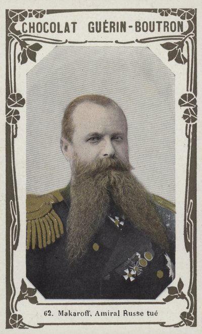 Makaroff, Amiral Russe tué - French School