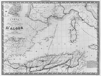 Carte dressée pour l