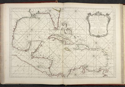 Carte réduite du golfe du Mexique et des îles de l