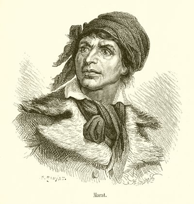 Marat - French School