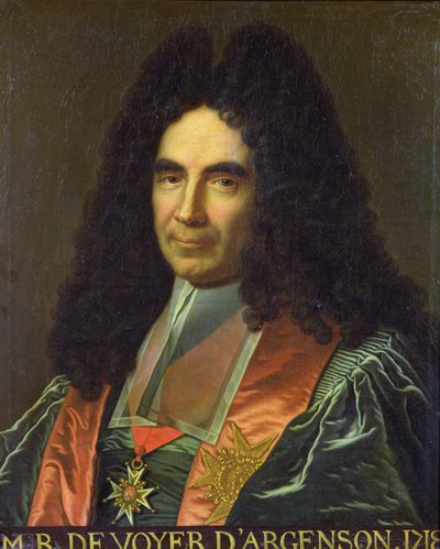 Marc-René de Voyer de Paulmy (1652 - 1721), Marquis d