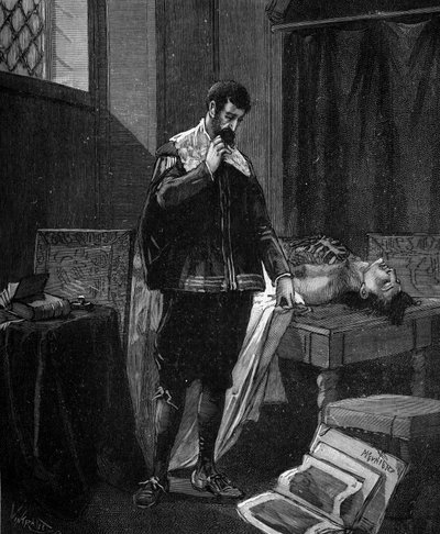Marcello Malpighi (1628-1694), médecin et anatomiste italien pratiquant l