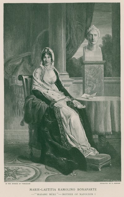 Marie-Laetitia Ramolino Bonaparte - French School