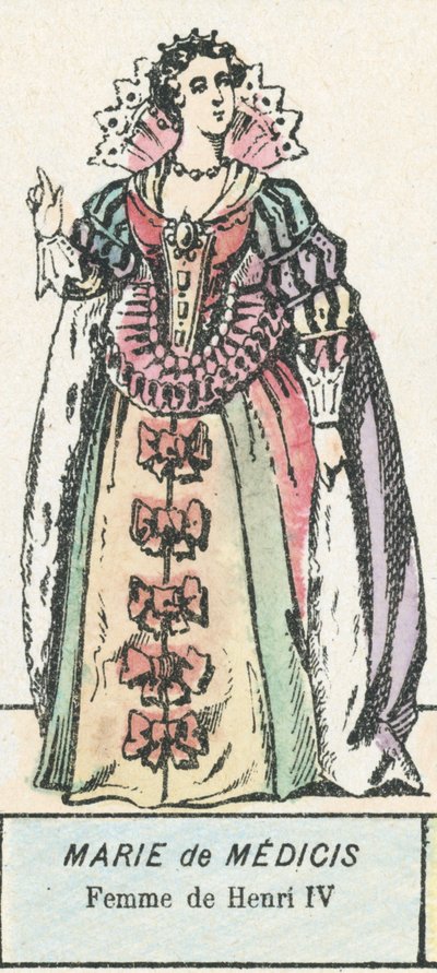 Marie de Médicis, Femme de Henri IV - French School