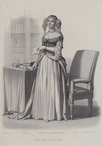 Marie de Rabutin-Chantal, marquise de Sévigné, écrivaine française - French School
