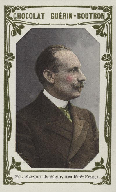 Marquis de Ségur, Académie Française - French School