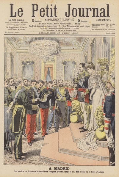 Mariage du roi Alphonse XIII d