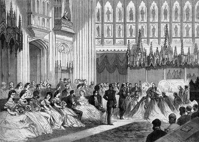 Mariage du Prince de Galles (1841-1910), futur roi d