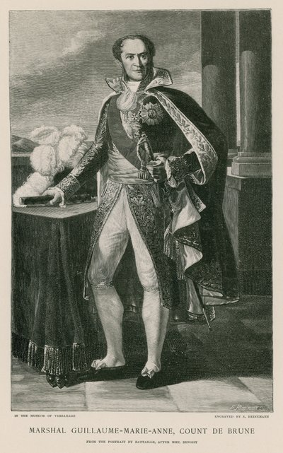Maréchal Guillaume-Marie-Anne, Comte de Brune - French School