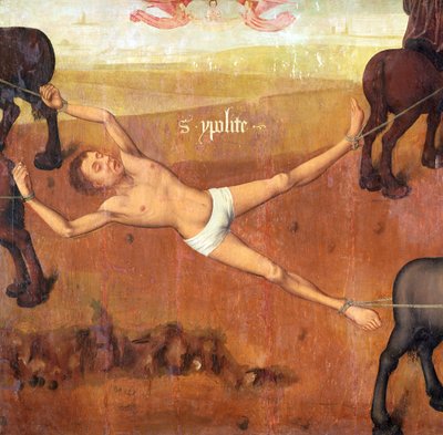Martyr de Saint Hippolyte - French School