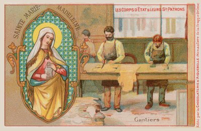 Marie-Madeleine, patronne des gantiers - French School