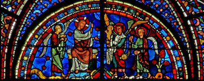 Fenêtre de Marie-Madeleine : Christ bénissant l