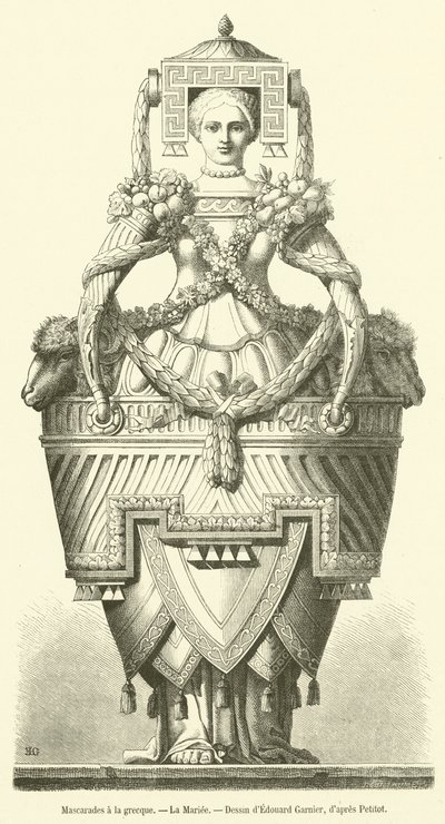 Mascarades à la grecque, La Mariée - French School
