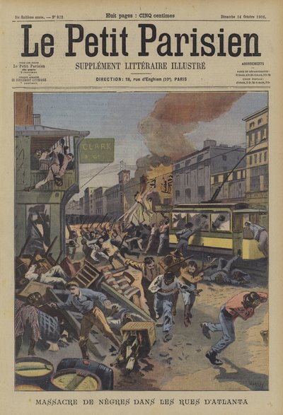 Massacre de personnes noires dans les rues d