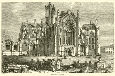 Abbaye de Melrose - French School