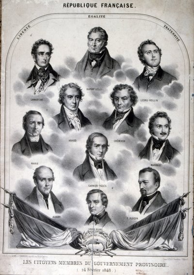 Membres du gouvernement provisoire de France - French School