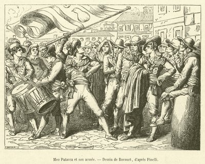 Meo Patacca et son armée - French School