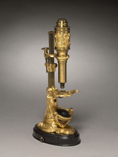 Microscope, vers 1745-1765 - French School