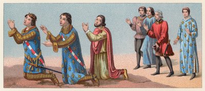 Costume du Moyen Âge - French School
